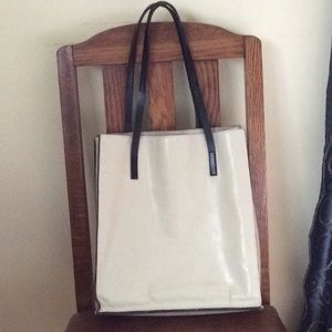 Banana Republic Leather Tote Bag